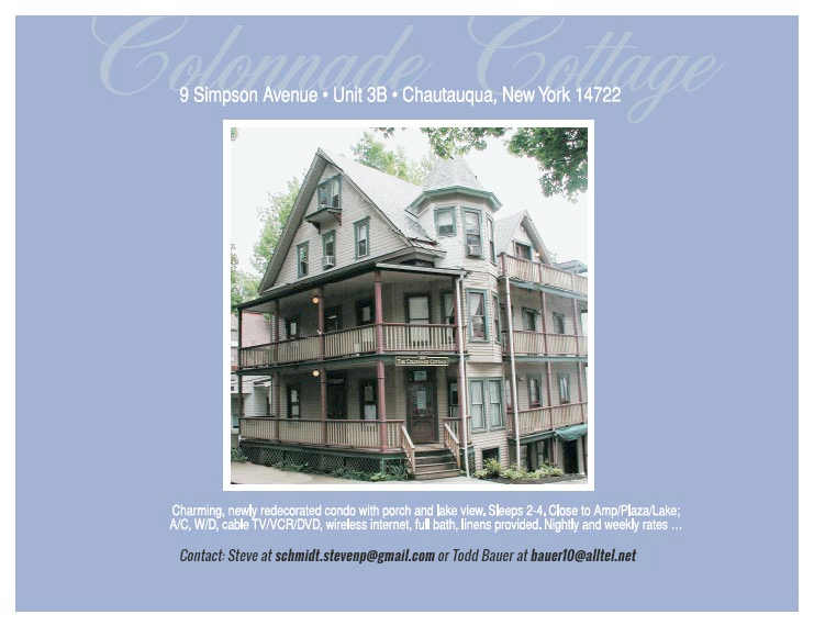 Chautauqua, New York Condo